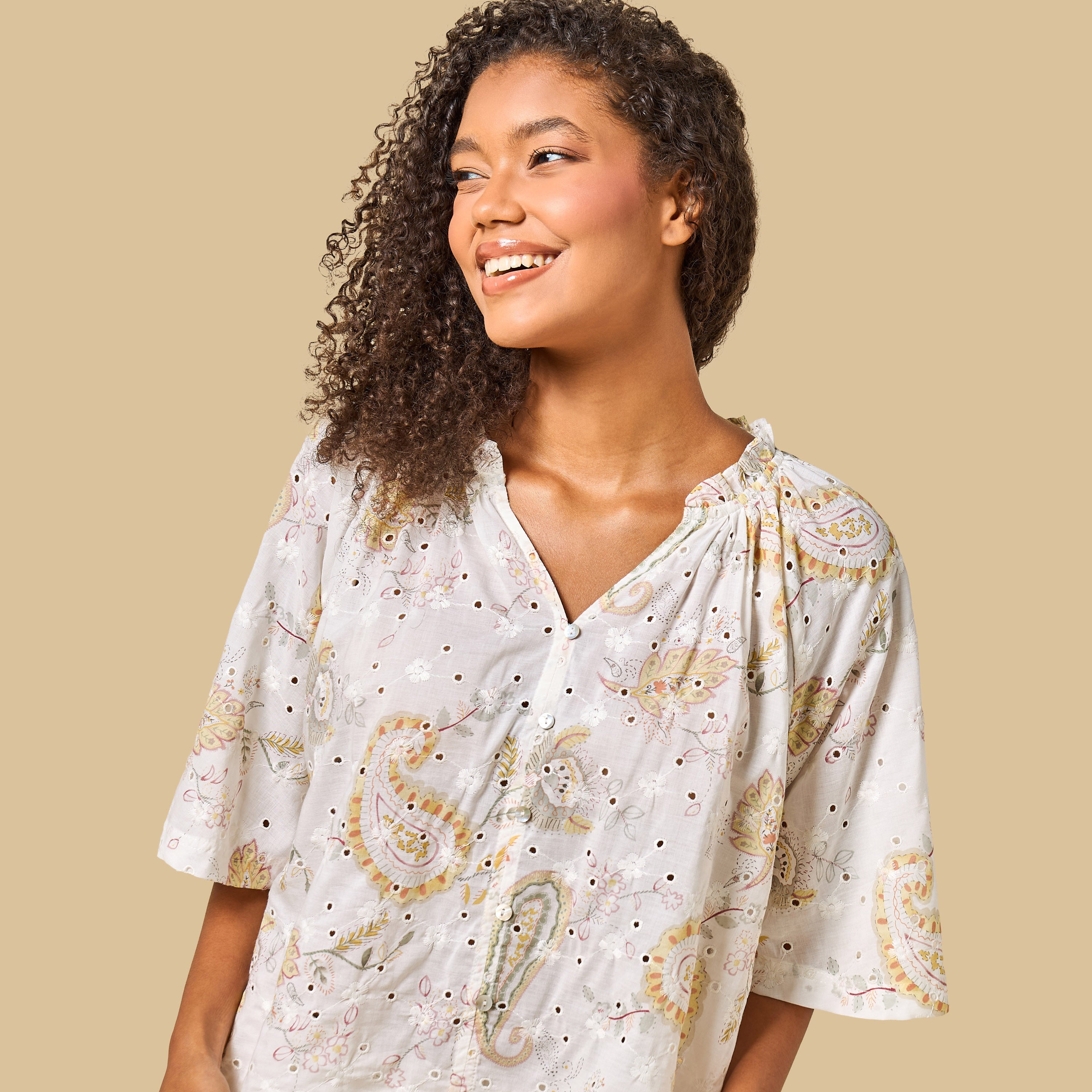 Paisley Print Pyjama Set
