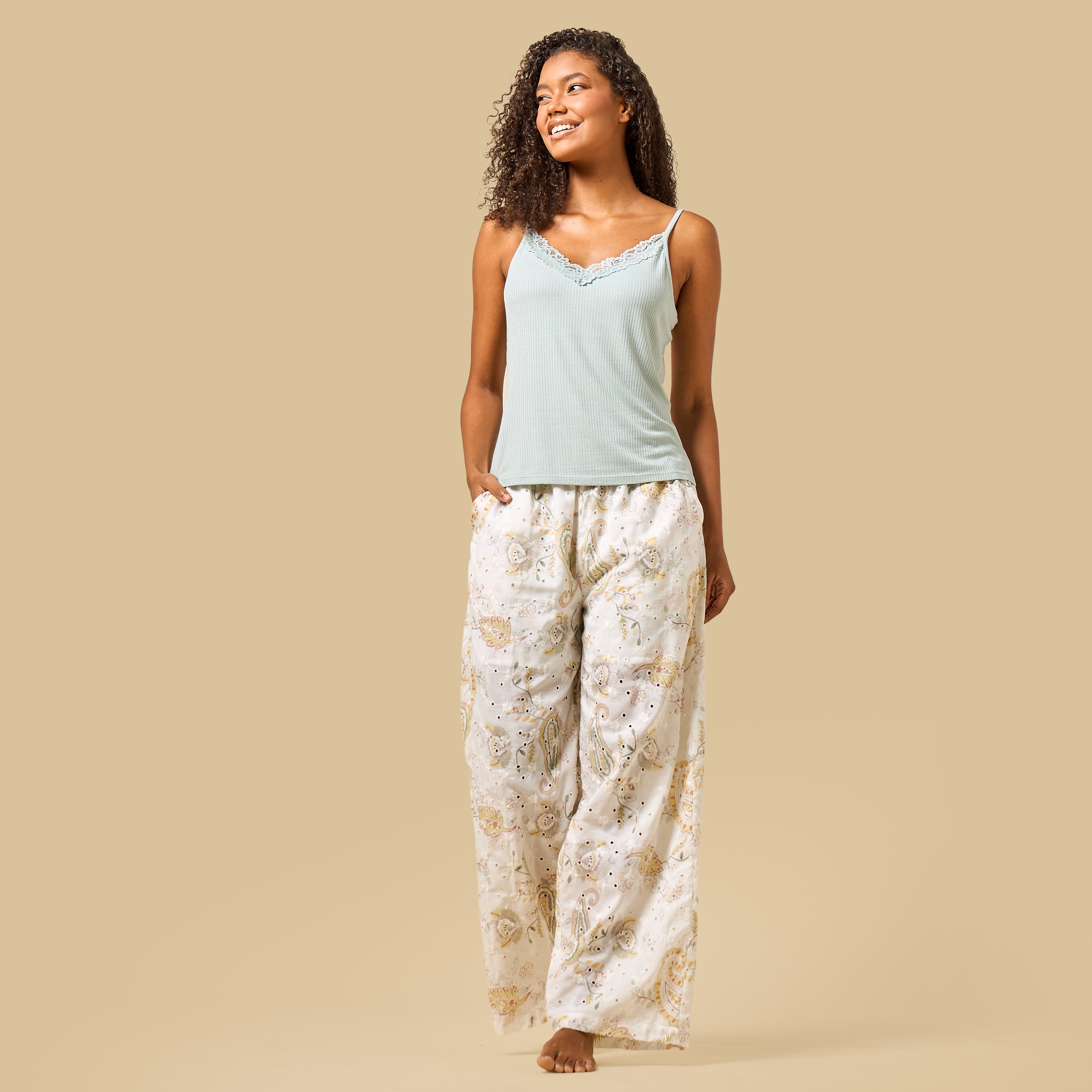 Paisley Print Pyjama Set