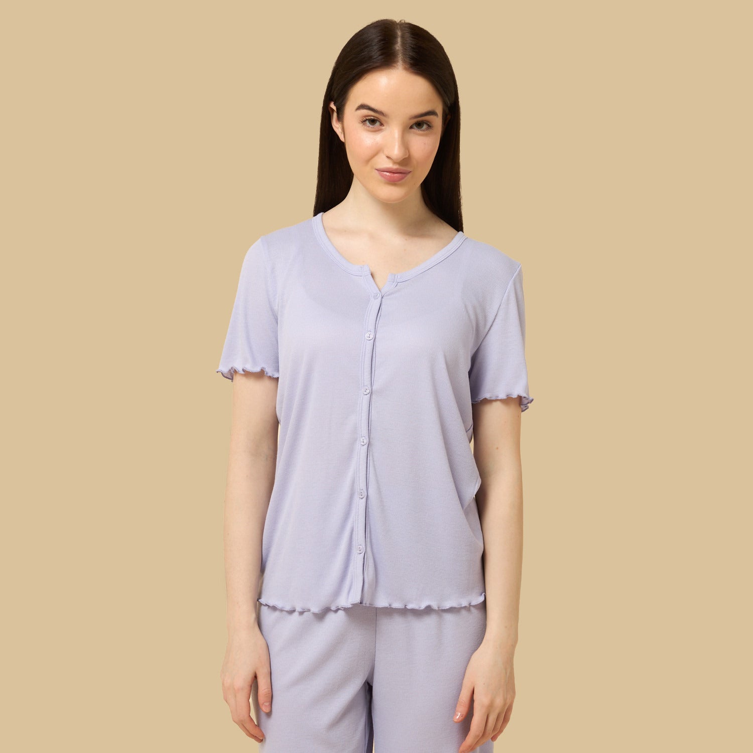 Ribbed Pyjama Set