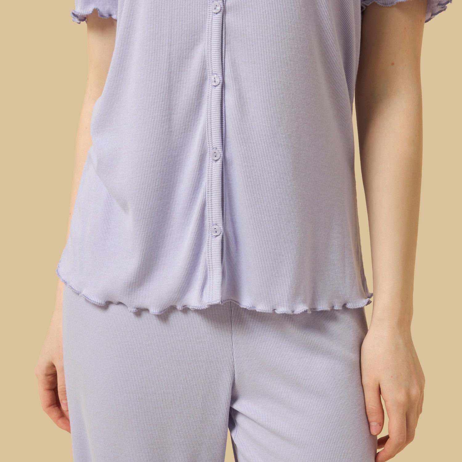 Ribbed Pyjama Set