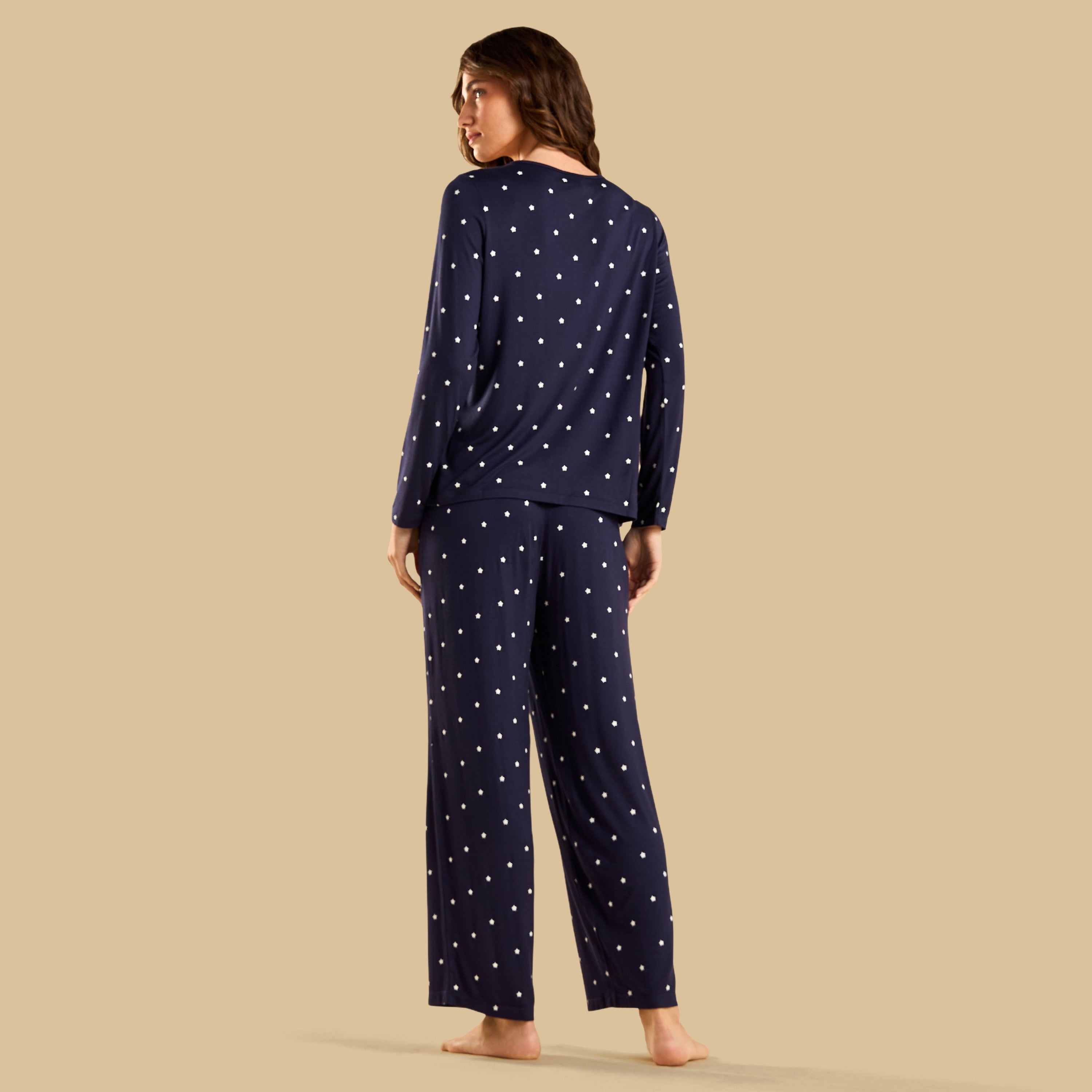 Star Print Pyjama Set