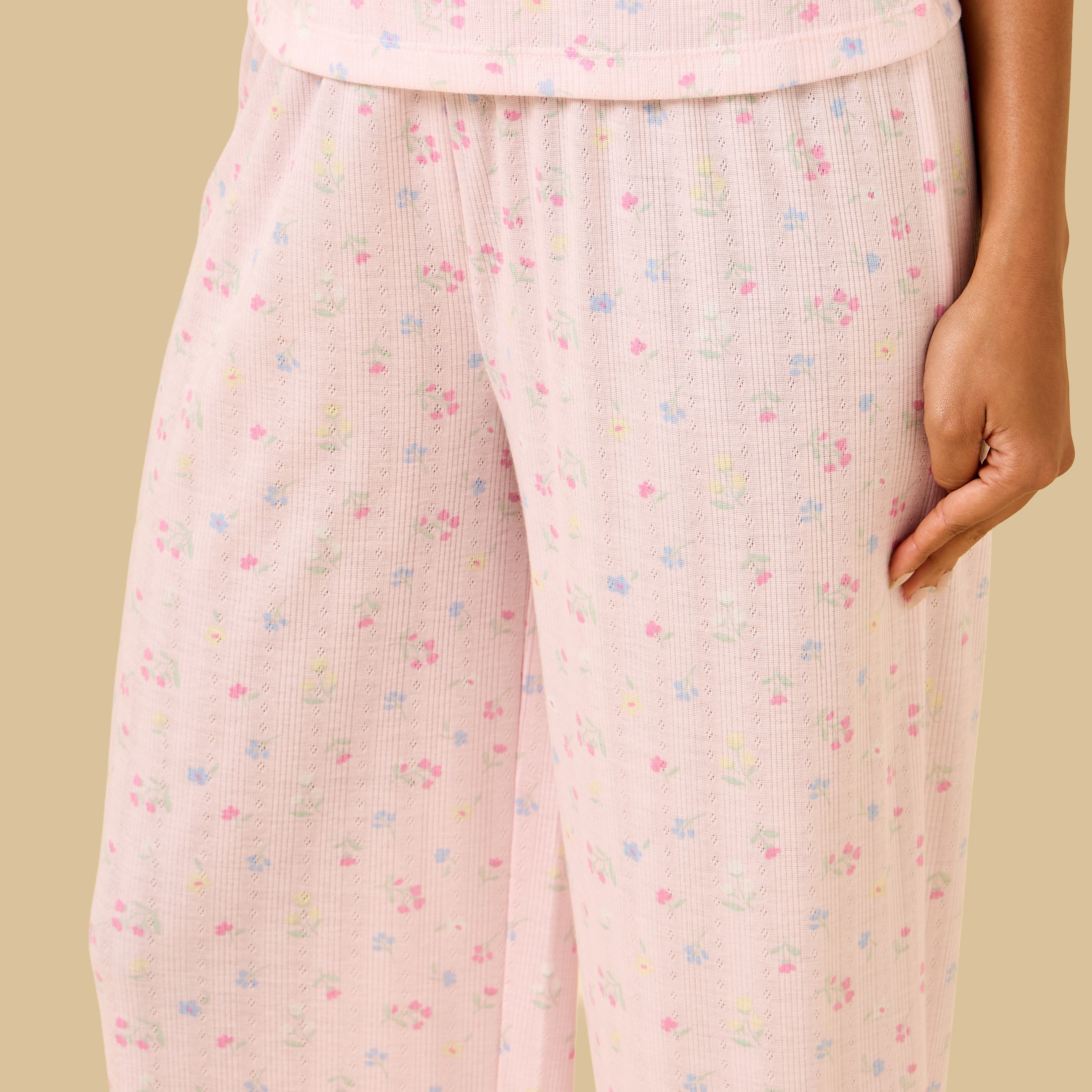 Floral Print Pyjama Set