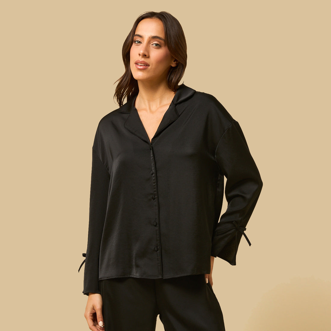 Bow Accent Pyjama Set