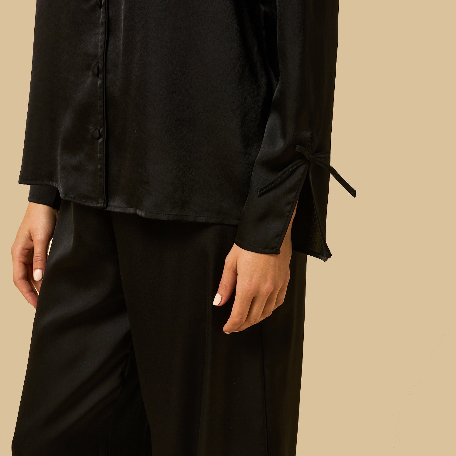 Bow Accent Pyjama Set