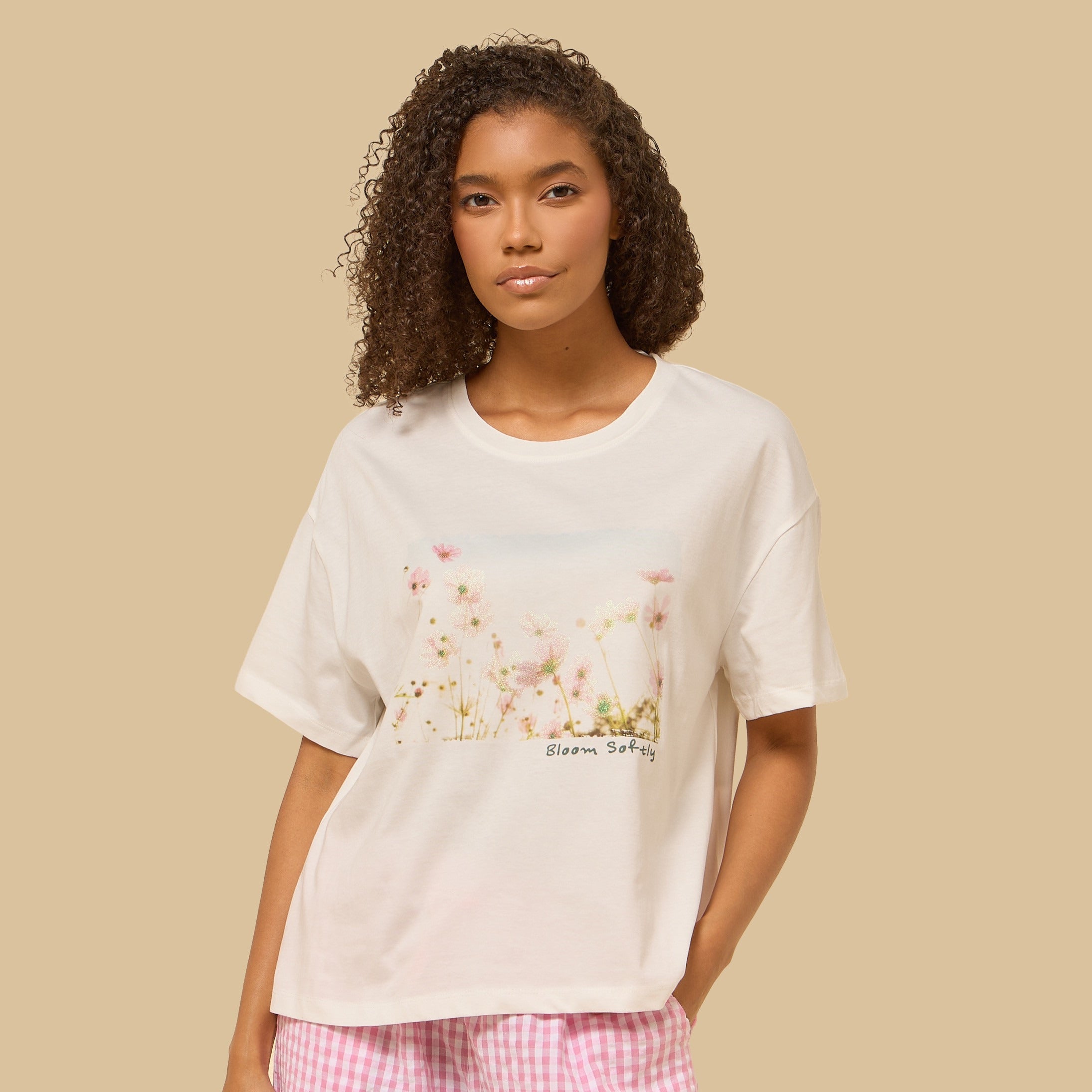Checked Cotton Pyjama Set
