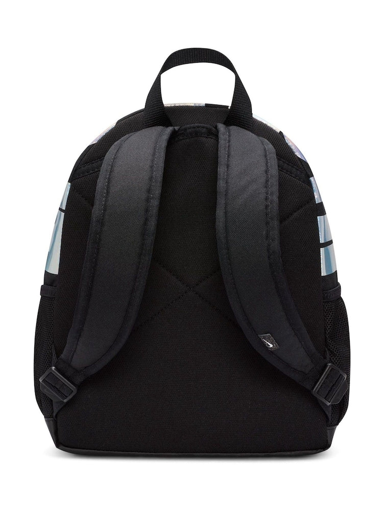 Nike Black/chrome Kids Mini Brasilia JDI Backpack - Size One