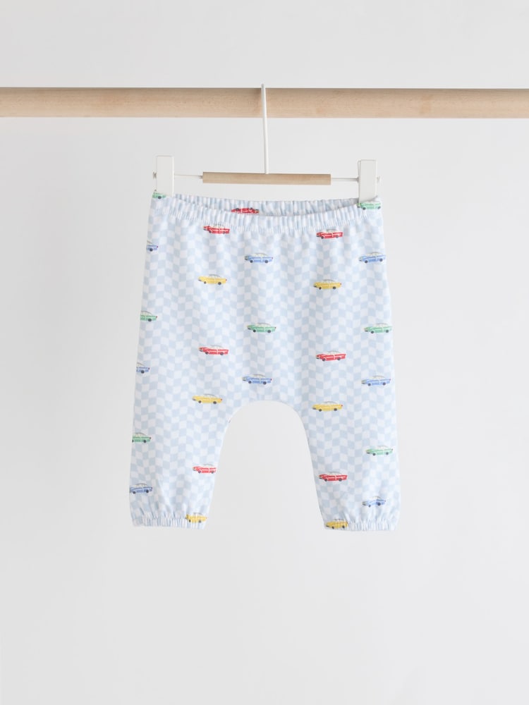 Cath Kidston Blue Checkerboard Transport Baby Sweatshirt and Joggers Set