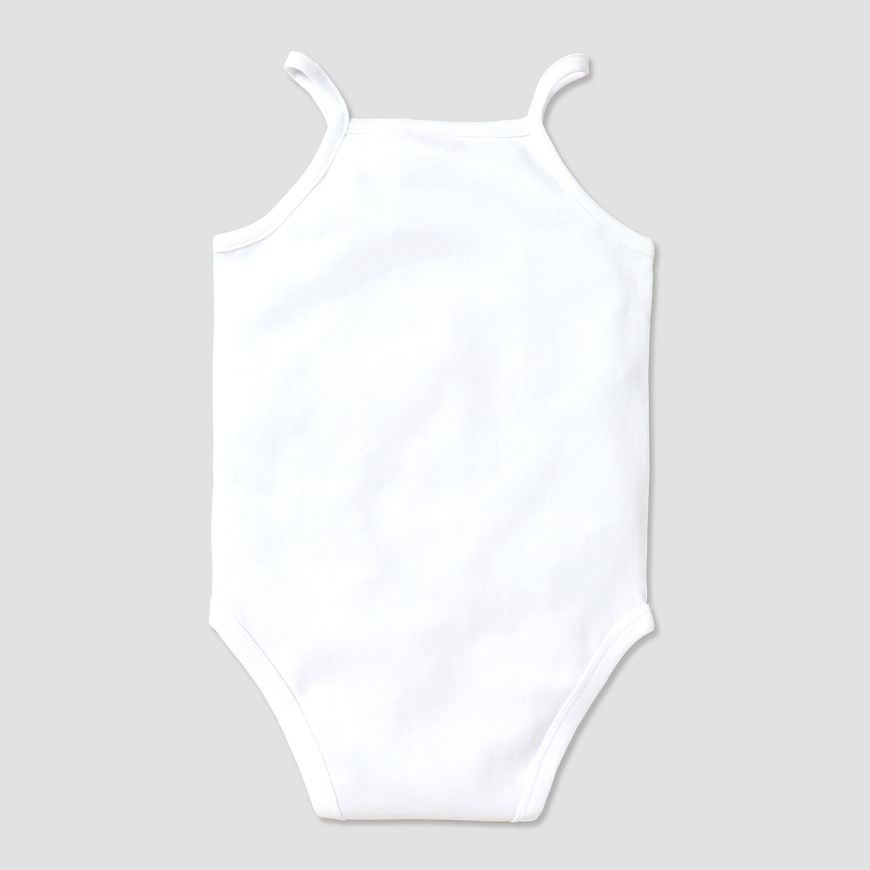 Giggles Solid Sleeveless Bodysuit