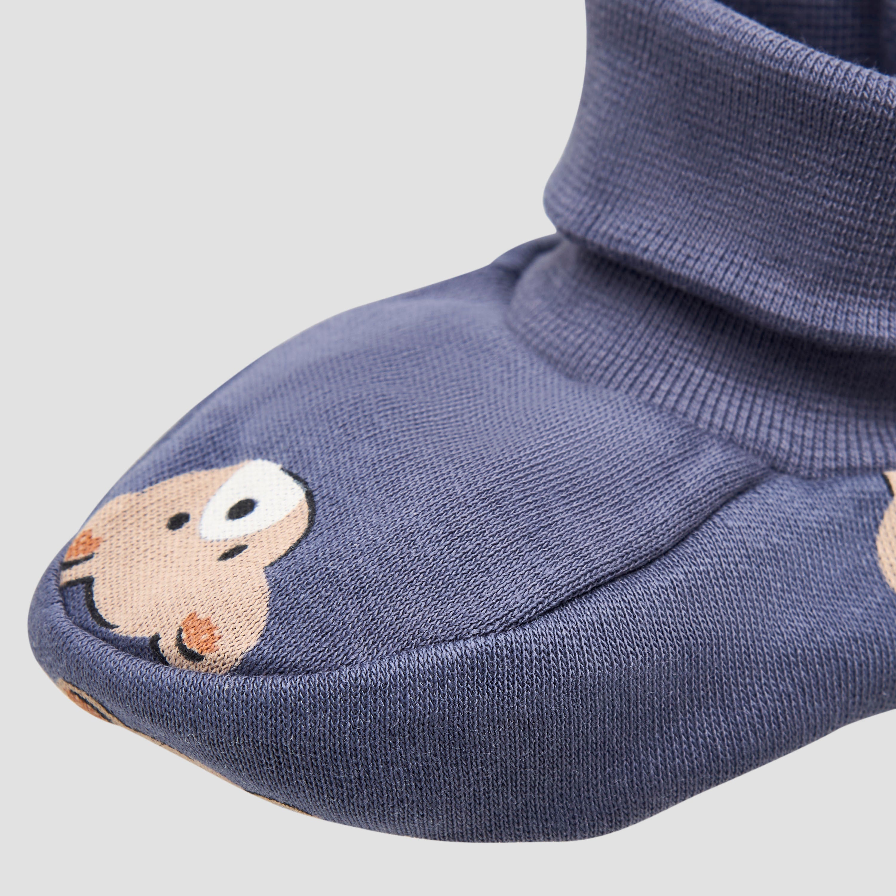 Pack of 3 Juniors Booties with Cuff, Printed