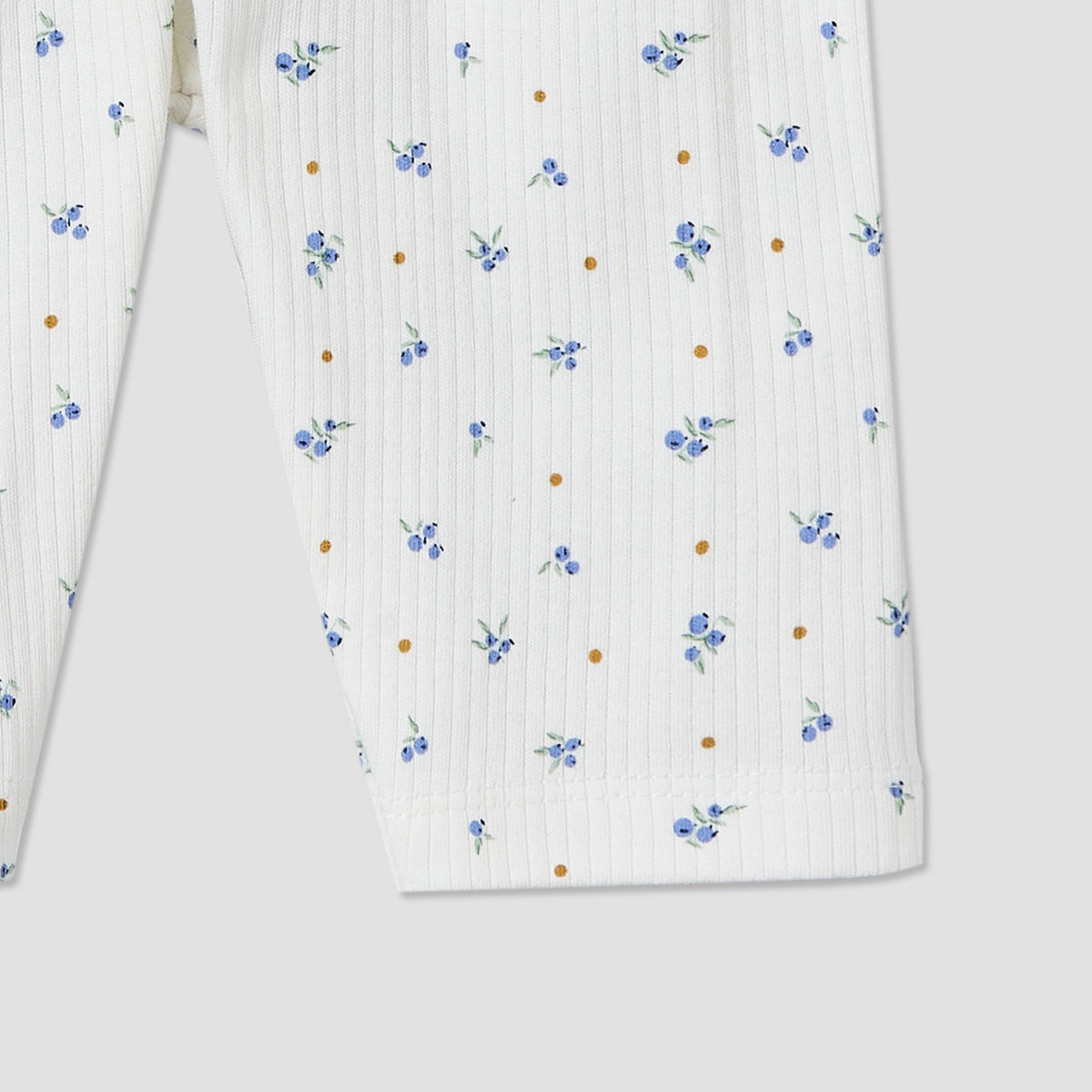 Set of 2 Juniors Cotton Round Neck Long Sleeves Pyjama Set with Floral Print