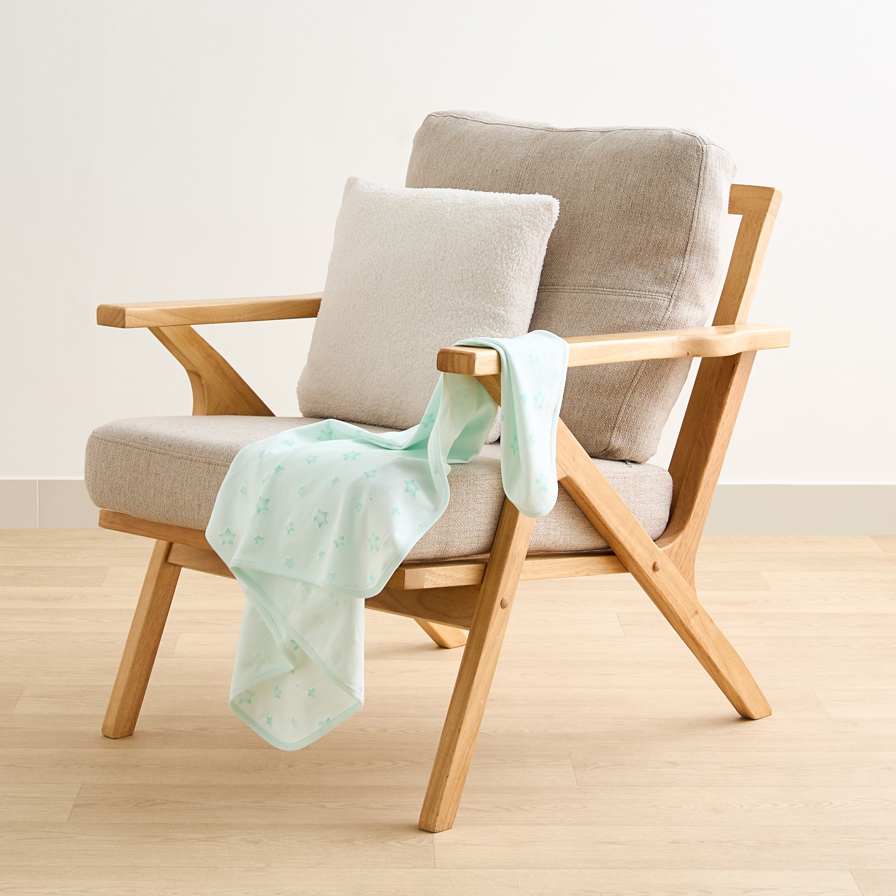 Juniors 2-Piece Printed Receiving Blanket Set - 70x70 cm