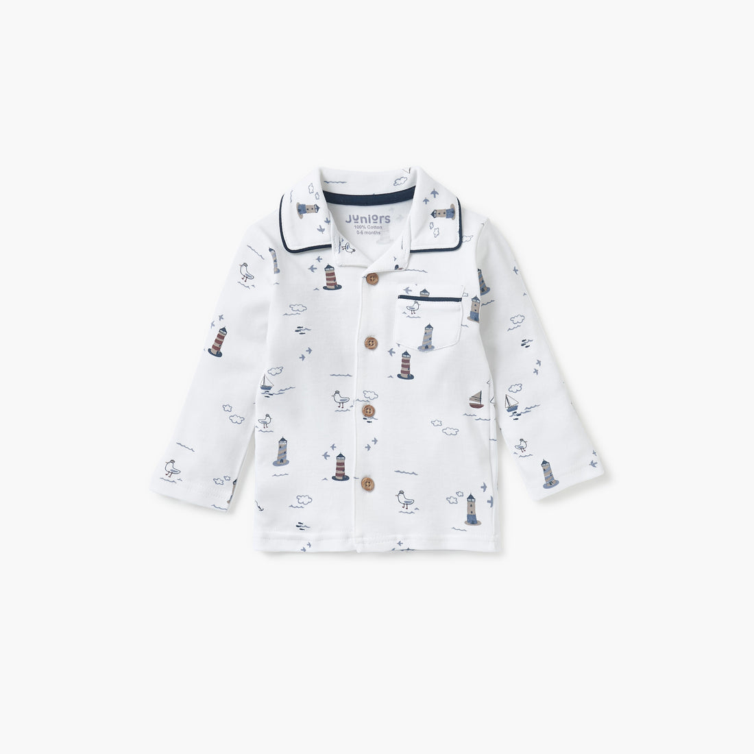 Juniors Graphic Print Shirt and Pyjama Set
