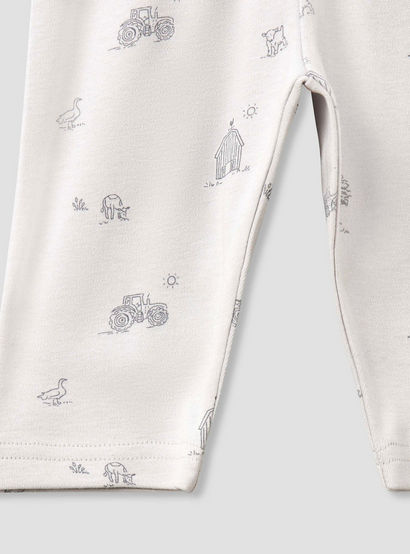 Juniors Cotton Collared Long Sleeves Pyjama Set with Barnyard Print-baby-boys-clothing-nightwear-pyjamasets-image-9