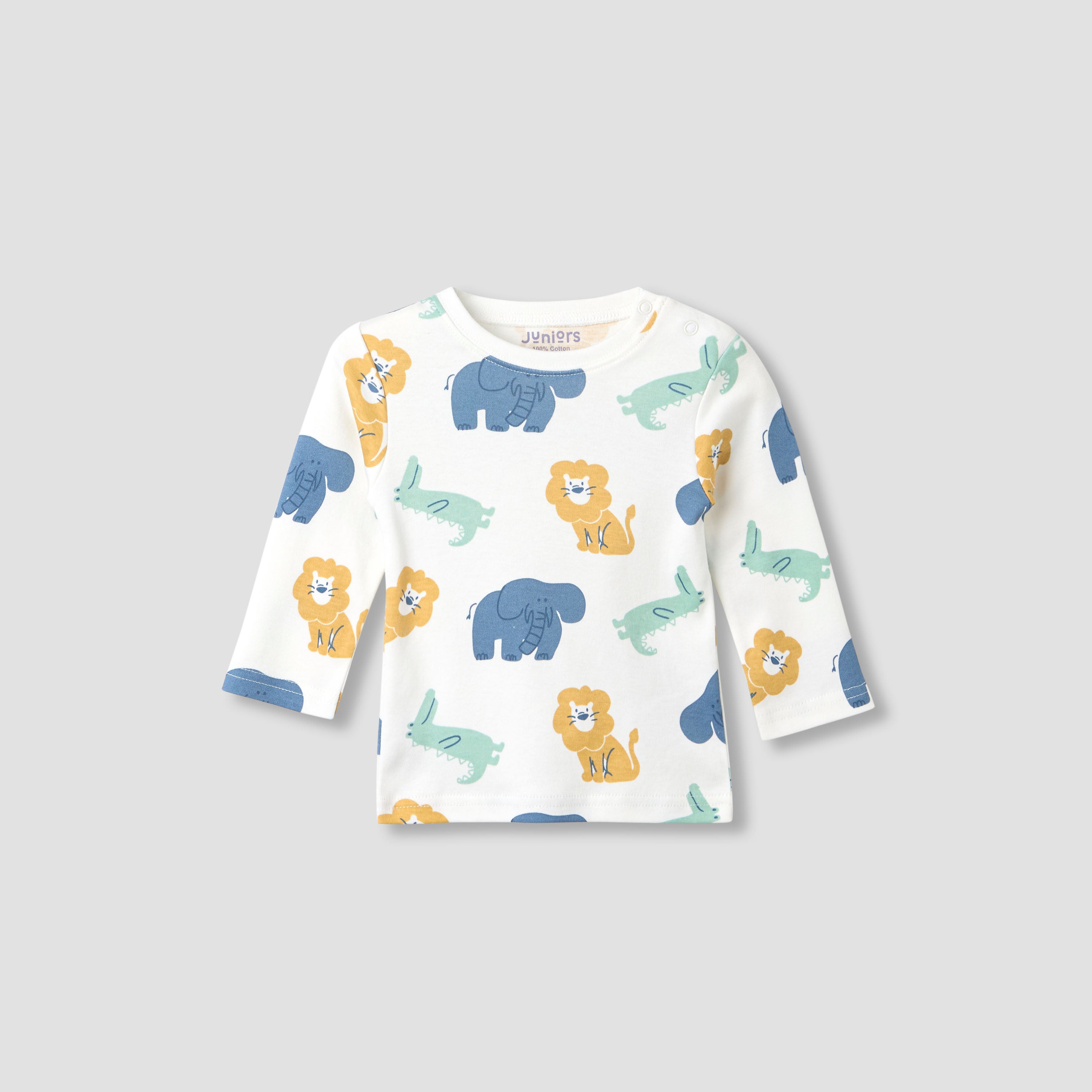 Juniors Printed T-shirt and Pyjama Set