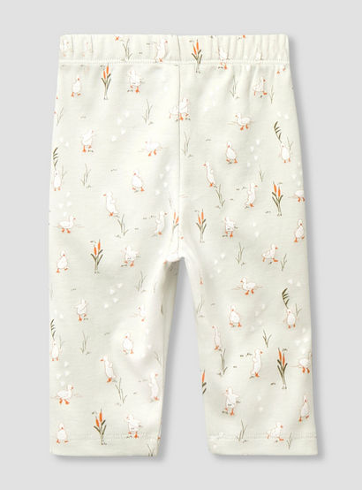 Juniors Cotton Collared Long Sleeves Pyjama Set with Duck Print-baby-girls-clothing-nightwear-pyjamasets-image-5