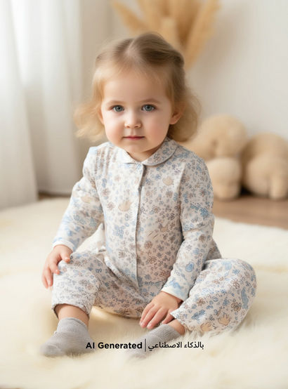 Juniors All-Over Floral Print Shirt and Pyjama Set-promo_babyshop_Buy3for99_UAE130126-image-1