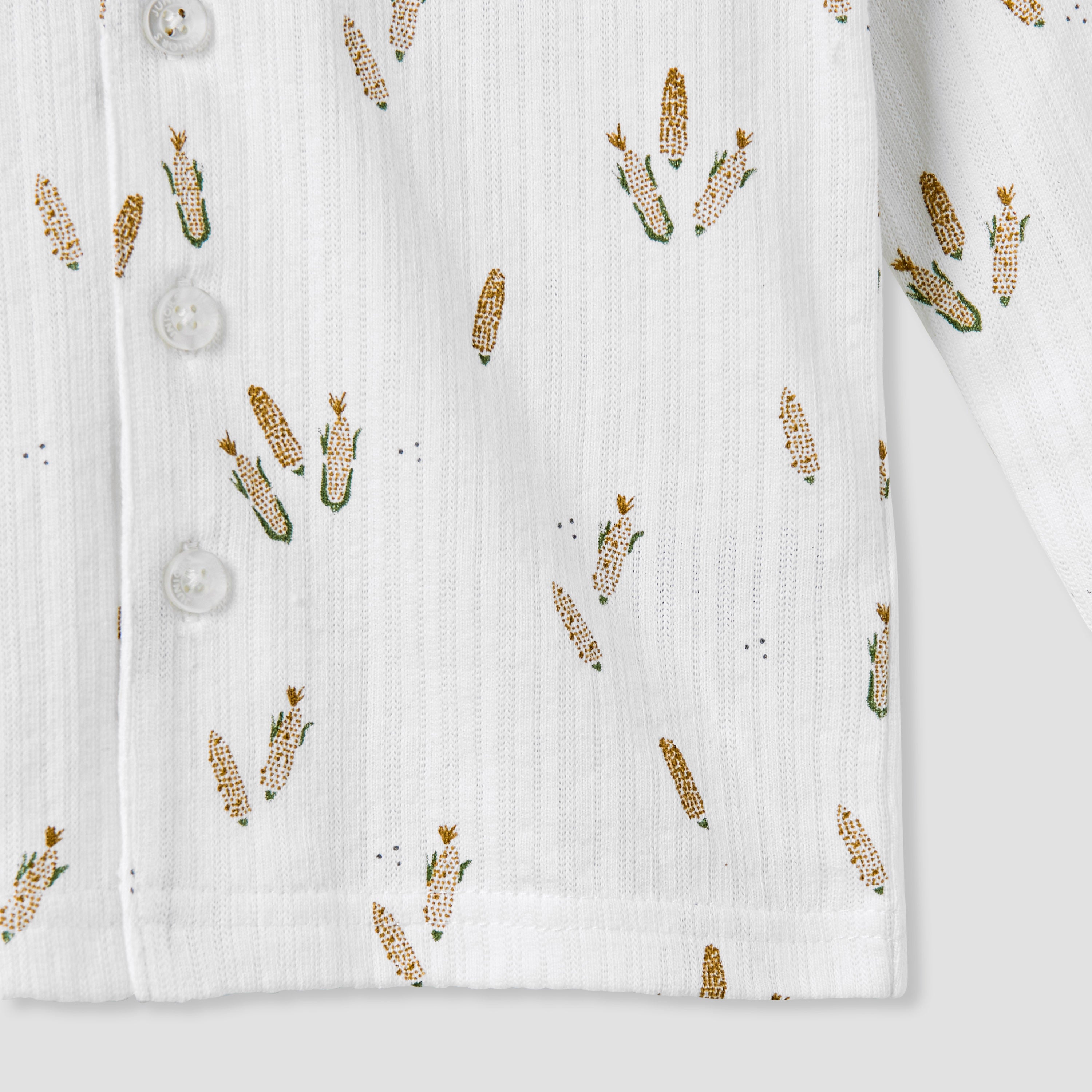 Juniors Printed Shirt and Pyjama Set