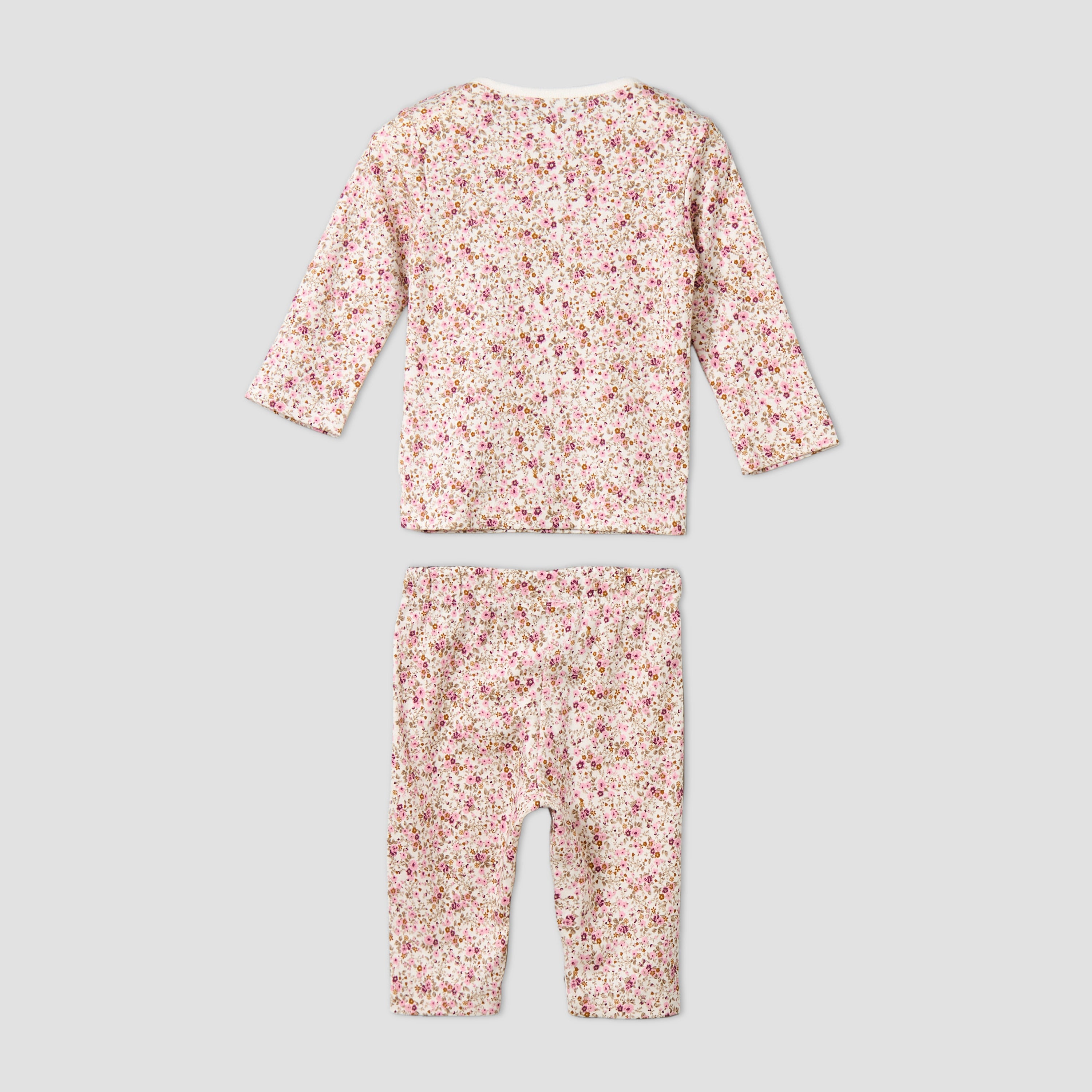 Pack of 4 Juniors Cotton Crew Neck Long Sleeves Pyjama Set with Fun Print