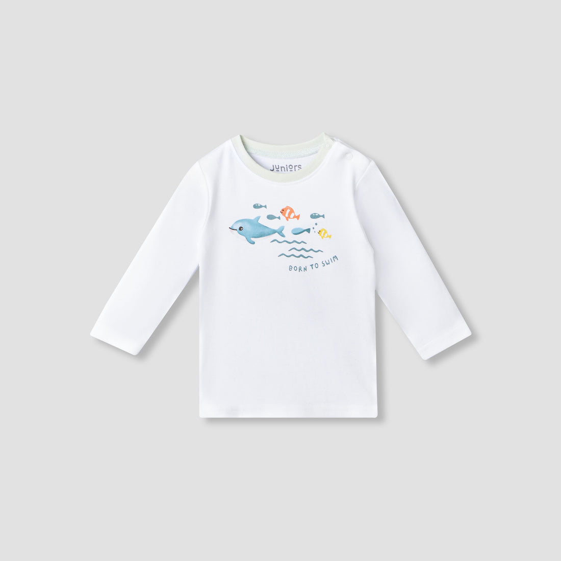 Set of 4 Juniors Cotton Round Neck Long Sleeves Pyjama Set with Print