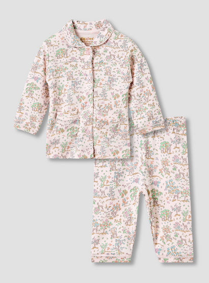 Giggles Pyjama Set with Print - Cotton - Long Sleeves - Collar-promo_babyshop_Buy2for79_UAE130126-image-1