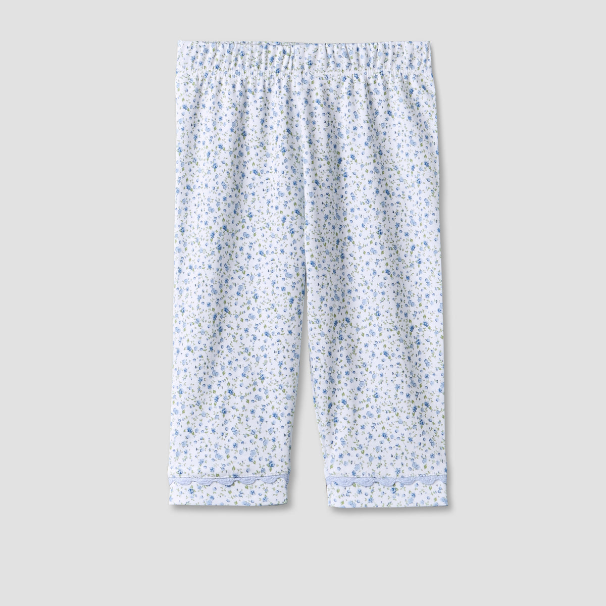 Giggles Cotton Collared Long Sleeves Pyjama Set with Floral Print