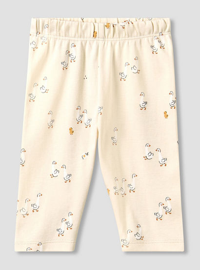 Juniors Cotton Collared Long Sleeves Pyjama Set with Duck Print-baby-girls-clothing-nightwear-pyjamasets-image-4