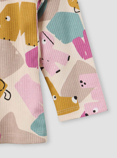 Juniors Pyjama Set with Graphic Print - Cotton - Long Sleeves-promo_babyshop_Buy3for79_UAE130126-image-5
