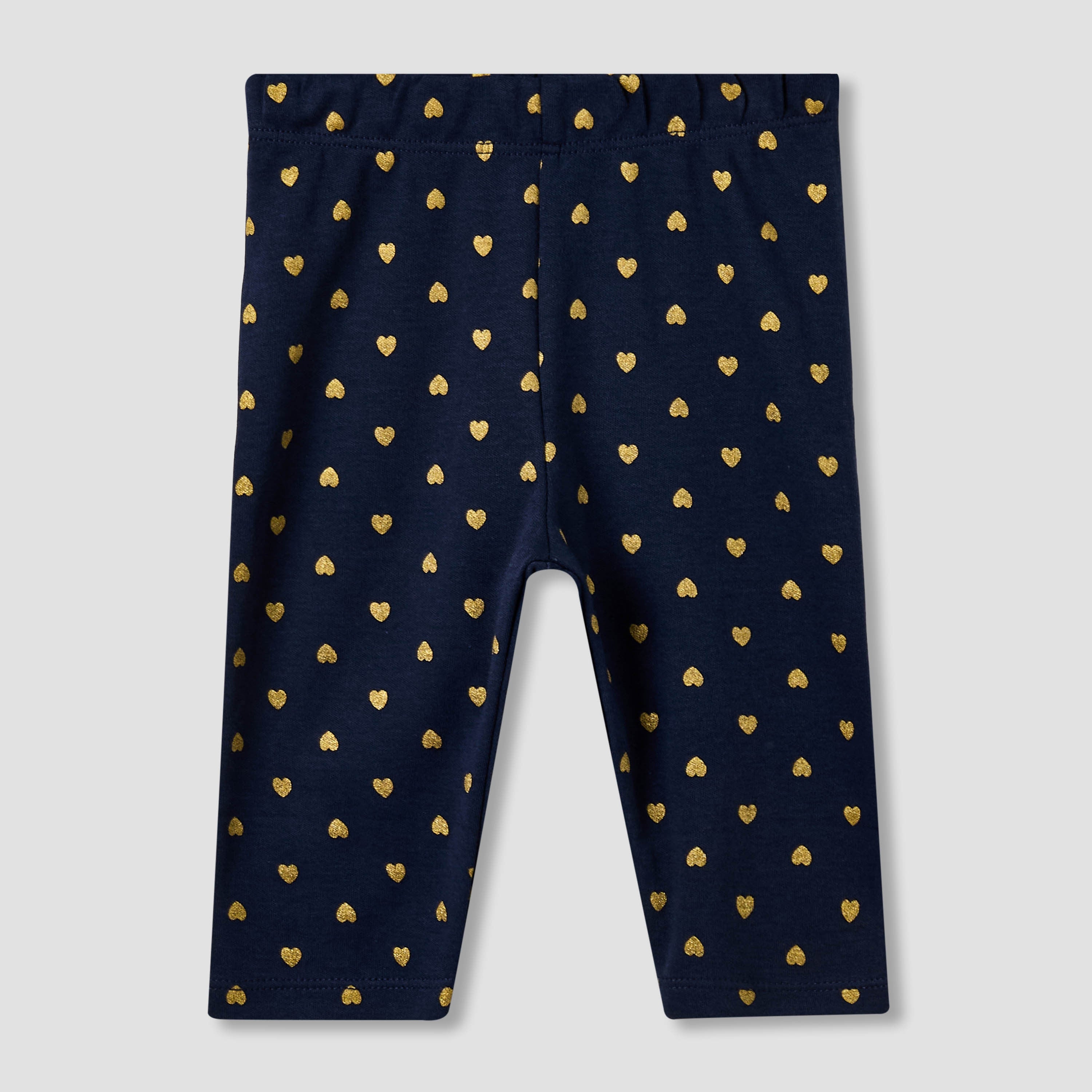 Juniors All-Over Heart Print T-shirt and Pyjama Set