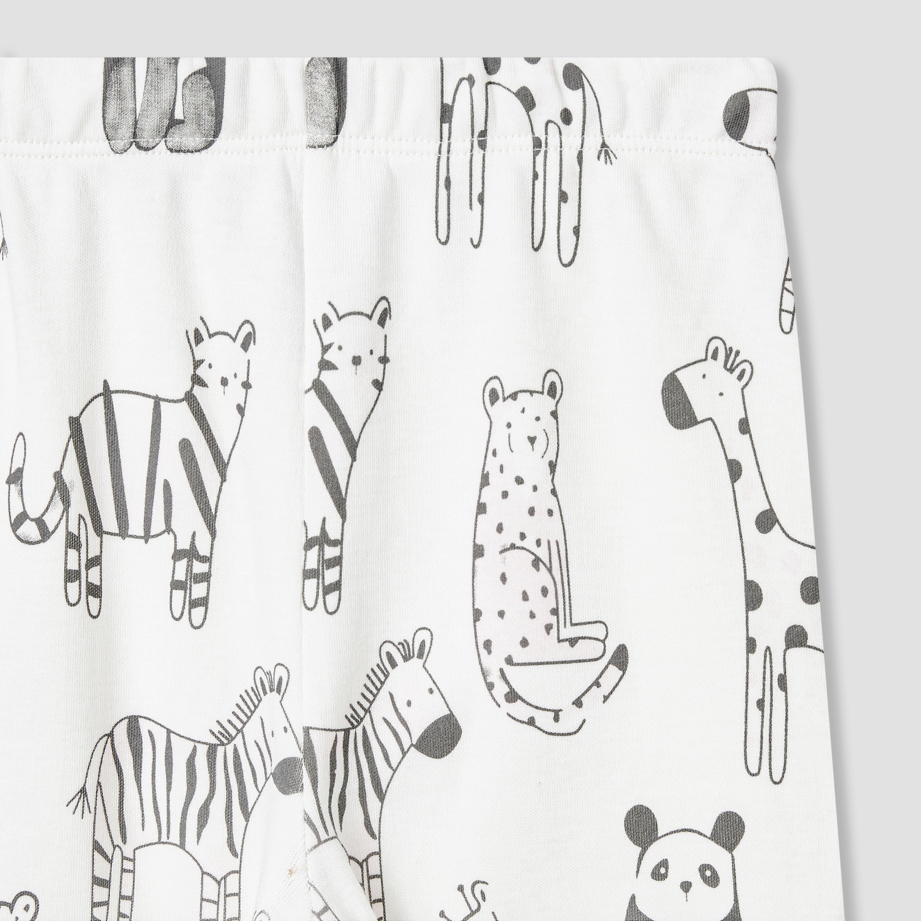 Juniors Animal Print T-shirt and Pyjama Set
