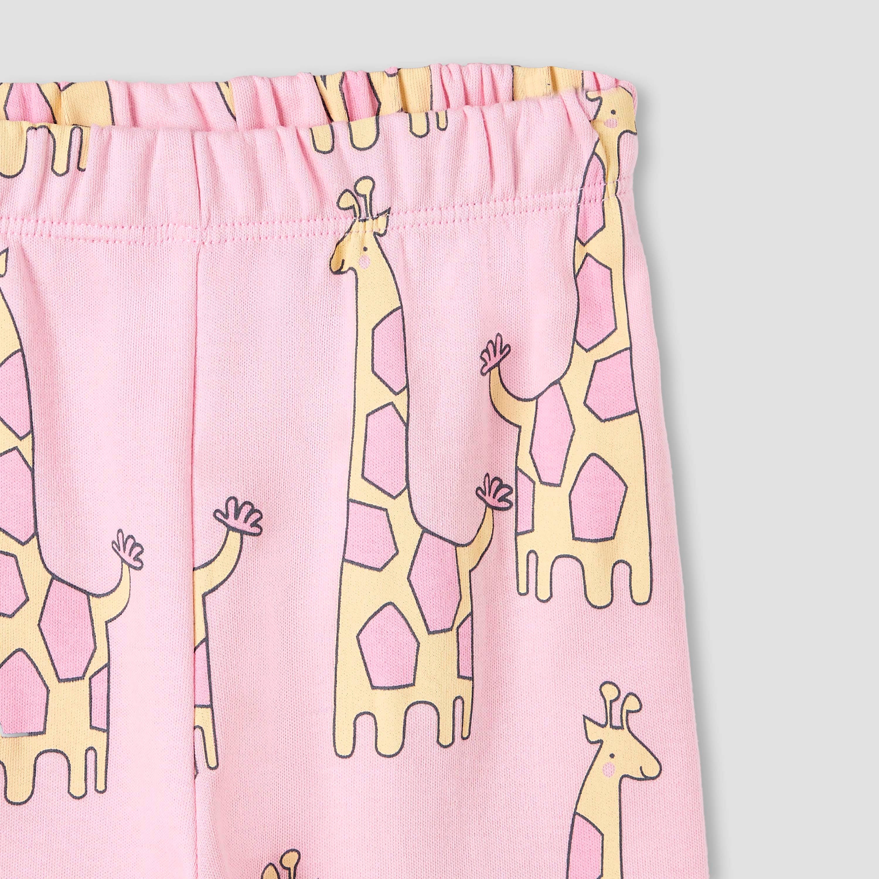 Juniors Printed T-shirt and Pyjama Set