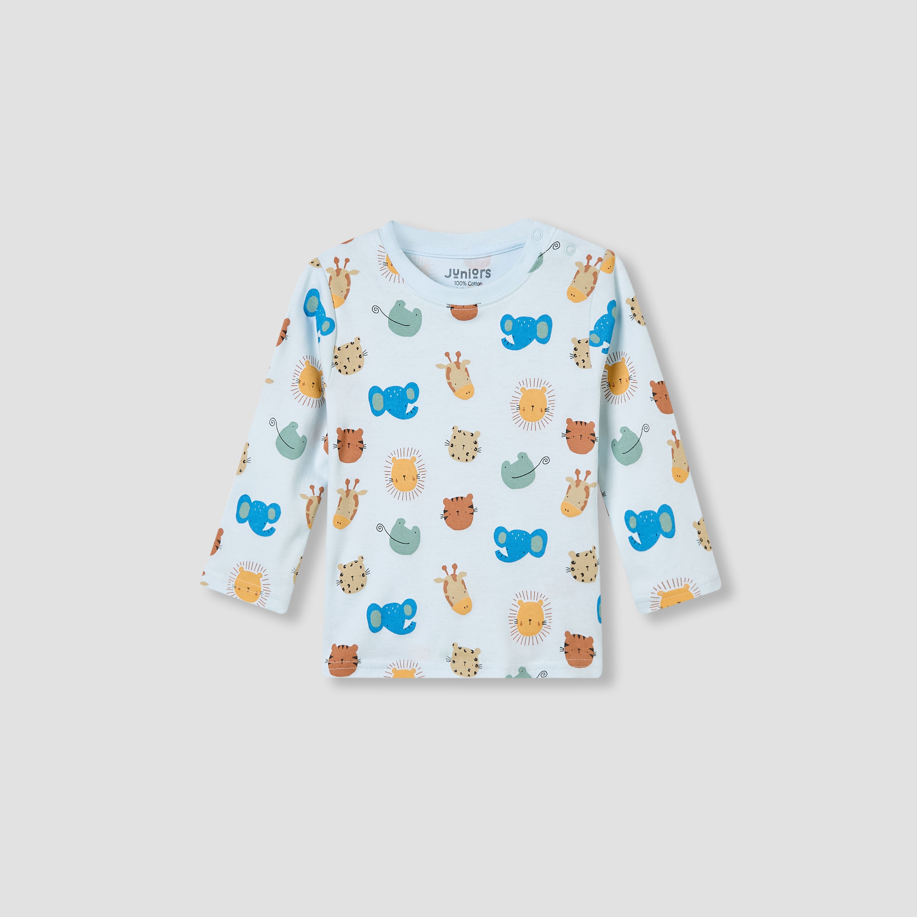 Juniors Bunny Print T-shirt and Pyjama Set