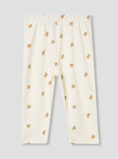 Juniors Pyjama Set with Bear Print - Cotton - Long Sleeves - Crew Neck-baby-boys-clothing-nightwear-pyjamasets-image-4