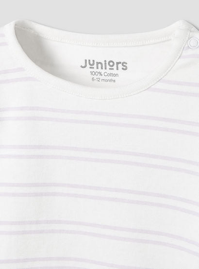 Juniors Pyjama Set with Print - Cotton - Long Sleeves - Crew Neck-baby-girls-clothing-nightwear-pyjamasets-image-5