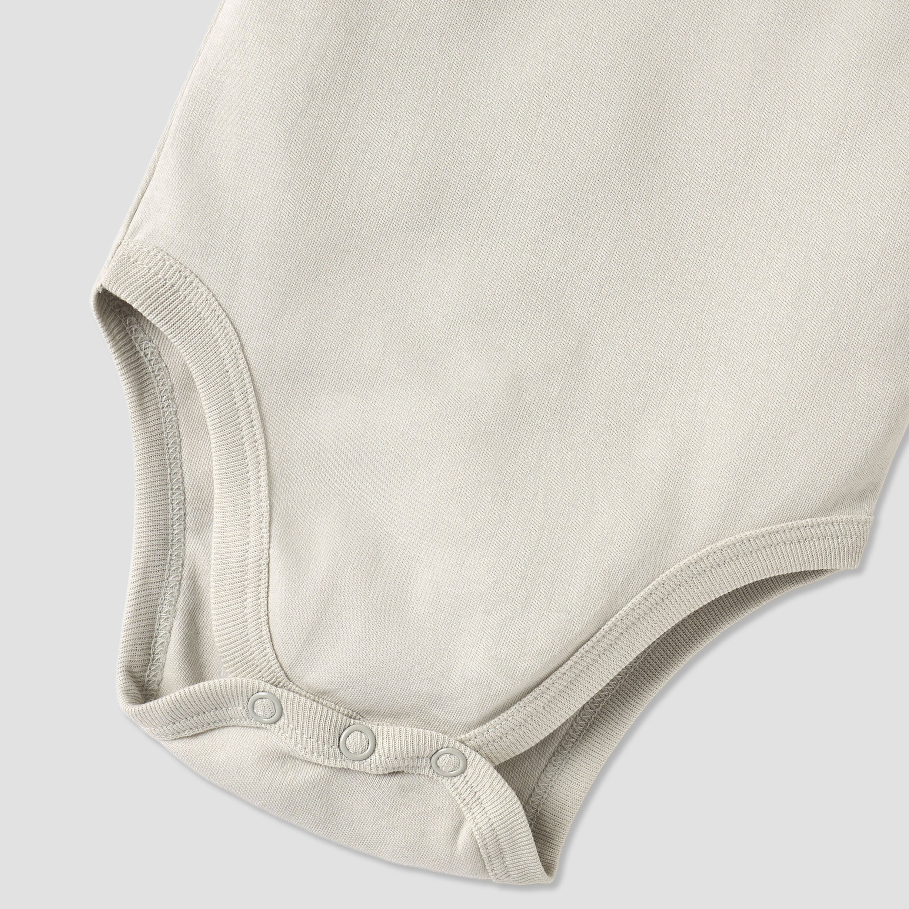 Juniors Sleeveless Bodysuit with Snap Button Closure