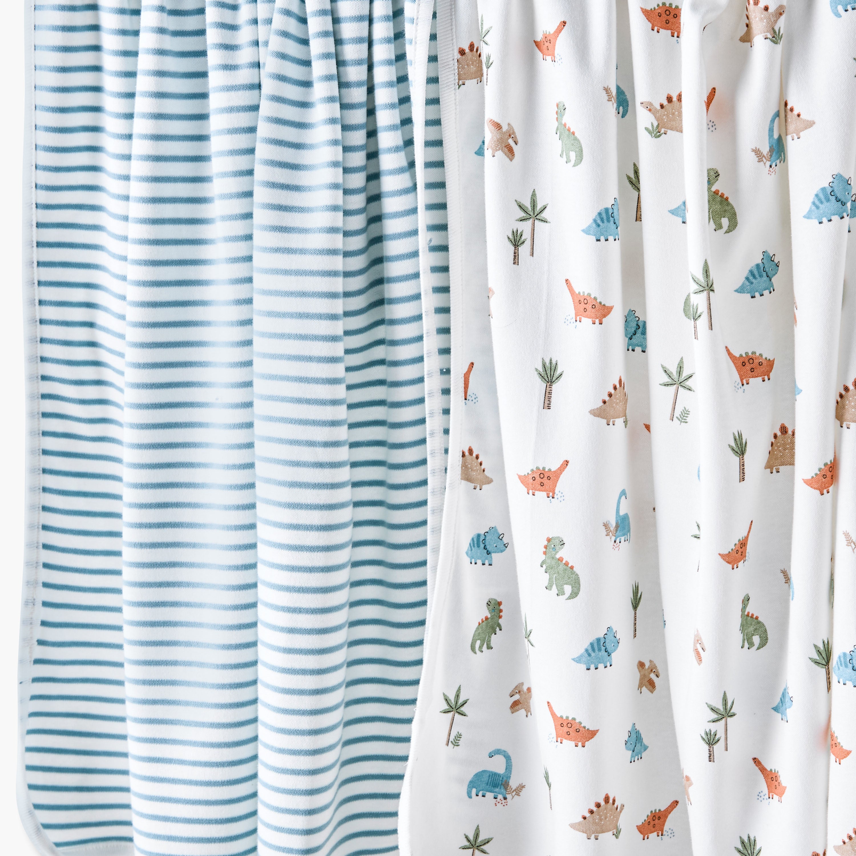 Juniors 2-Piece Baby Receiving Blanket Set - Cotton