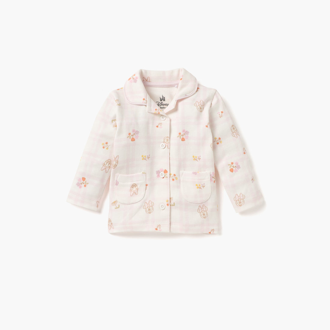 Disney Minnie Mouse and Daisy Duck Print Shirt and Pyjama Set