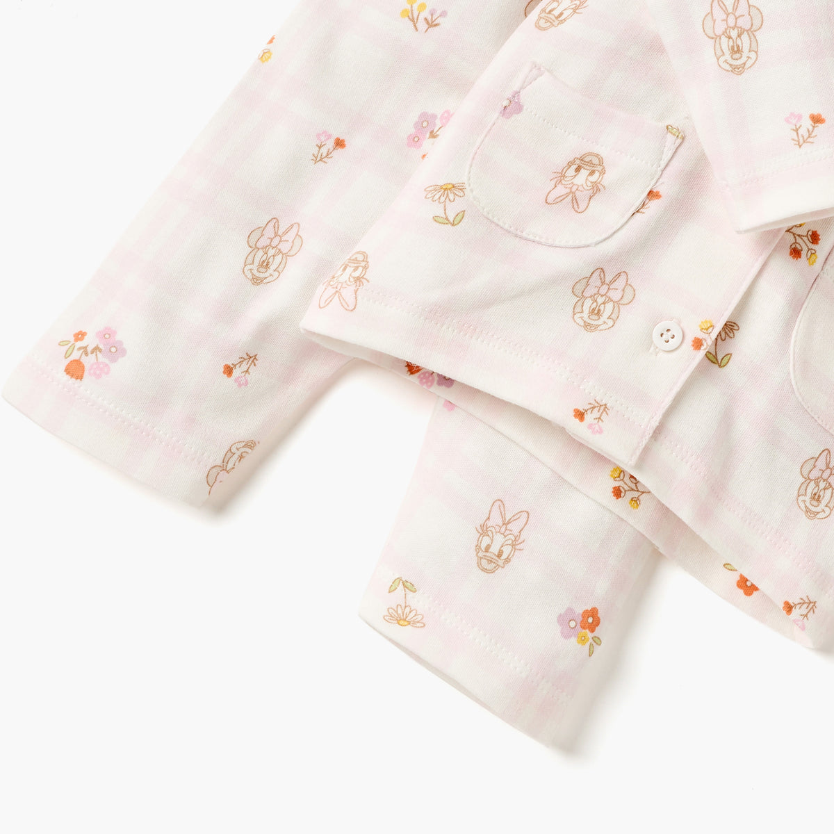 Disney Minnie Mouse and Daisy Duck Print Shirt and Pyjama Set