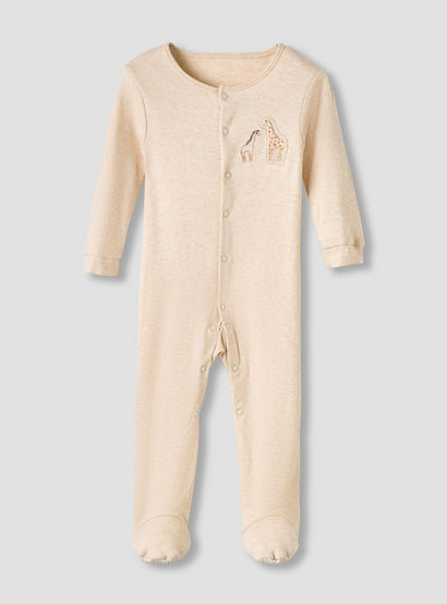 Juniors Round Neck Sleepsuit with Snap Button Closure - Cotton - Long Sleeves - Set of 3-promo_babyshop_Buy2for115_UAE130126-image-4