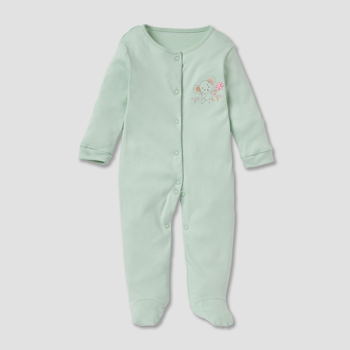Juniors Assorted Closed Feet Sleepsuit - Set of 3