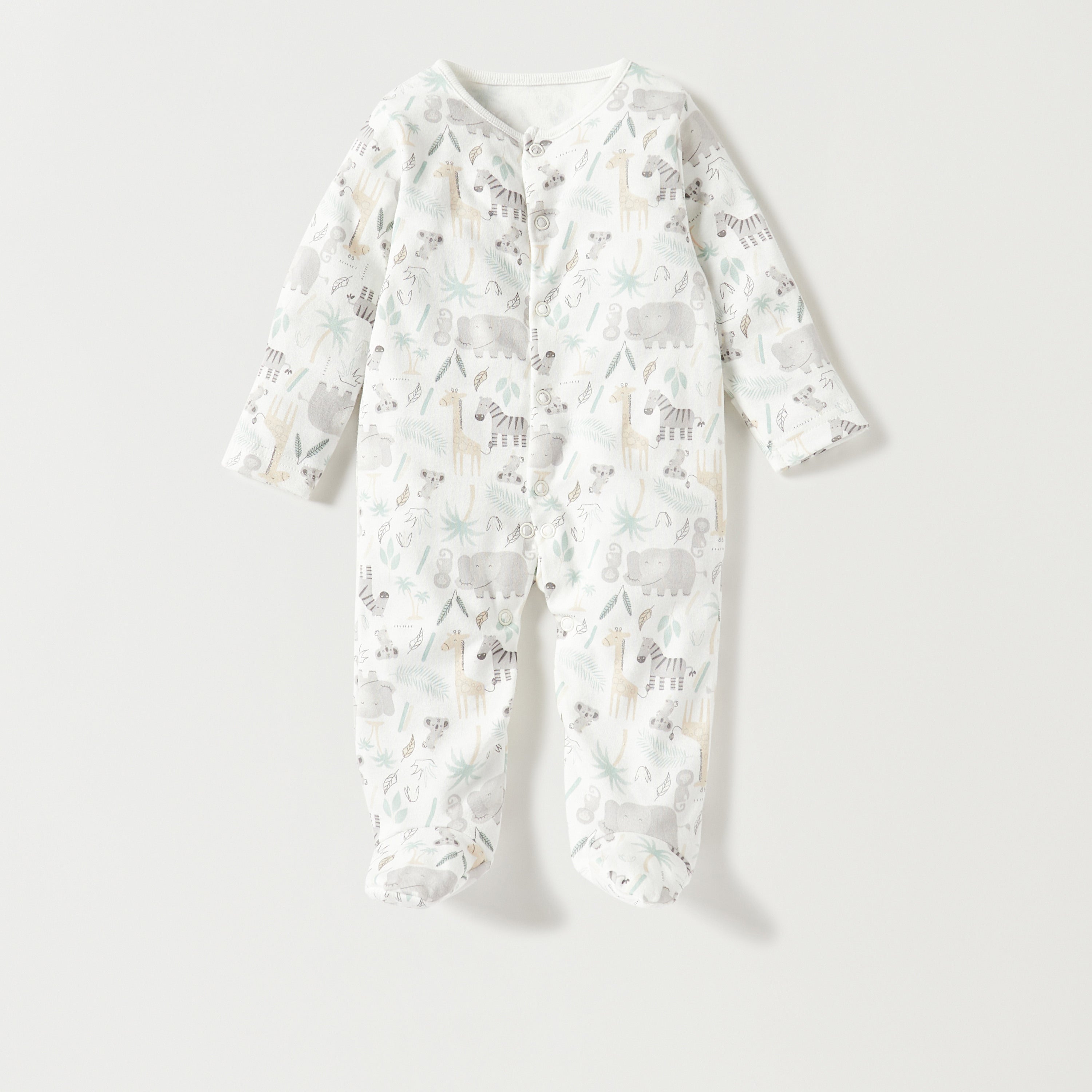 Juniors All-Over Print Sleepsuit - Set of 3