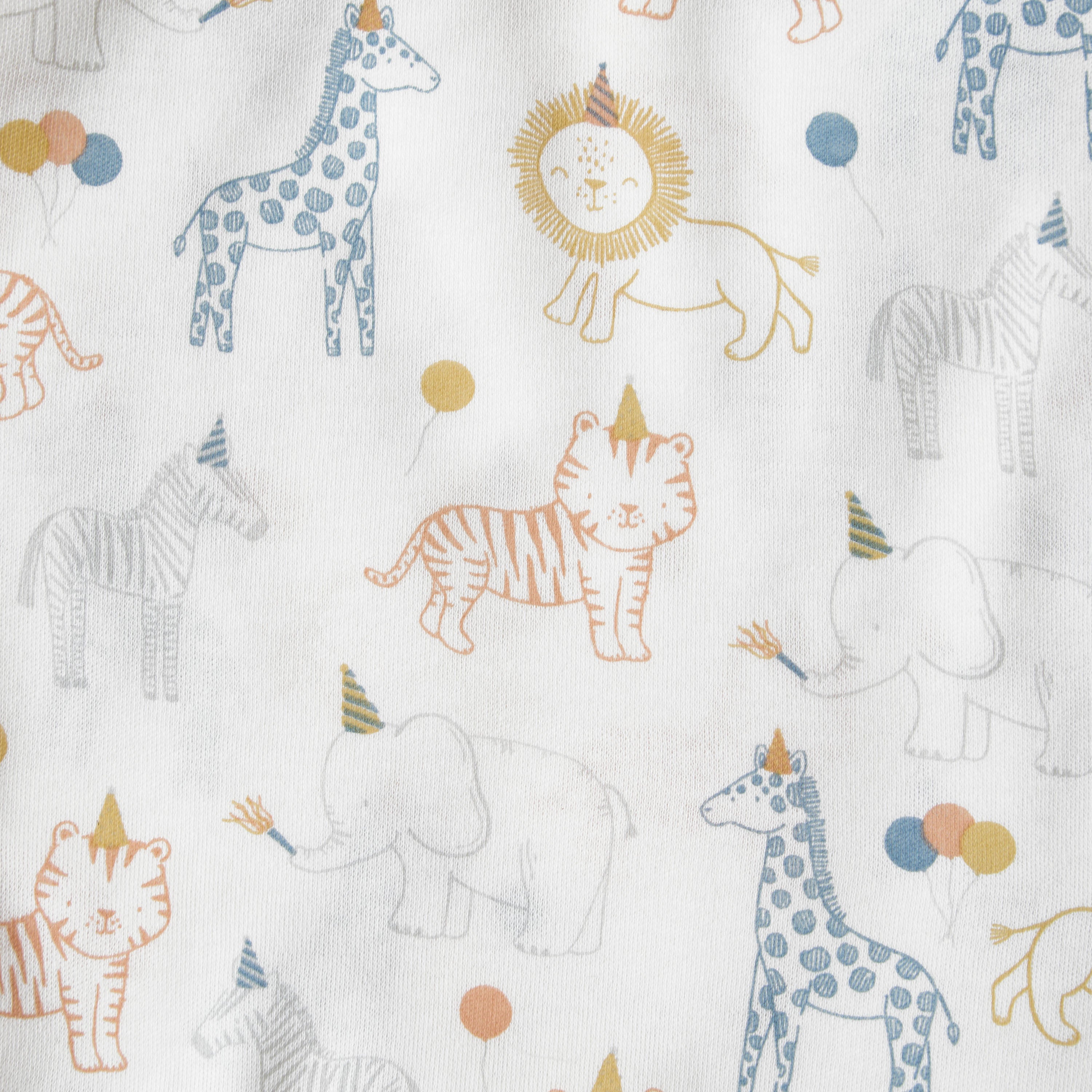 Juniors Receiving Blanket with Safari Print