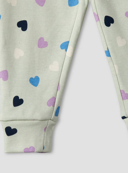 Juniors Cotton Round Neck Long Sleeves Pyjama Set with Heart Print-baby-girls-clothing-nightwear-pyjamasets-image-8