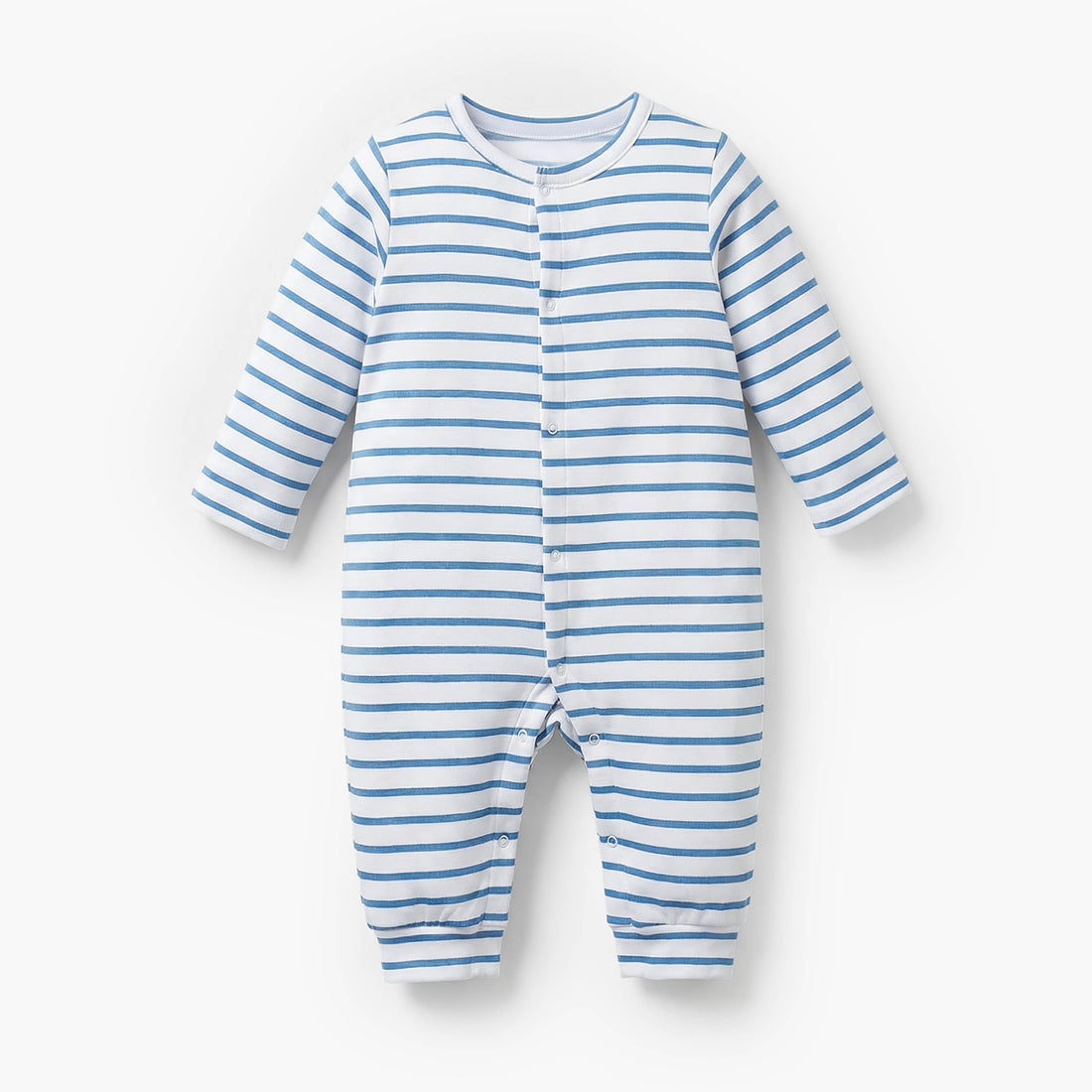 Pack of 3 Juniors Cotton Crew Neck Long Sleeves Sleepsuit with Elephant Print