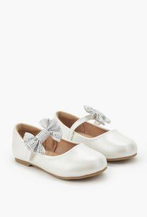 Juniors Girls Hook & Loop Ballerina Shoes-undefined-image-1
