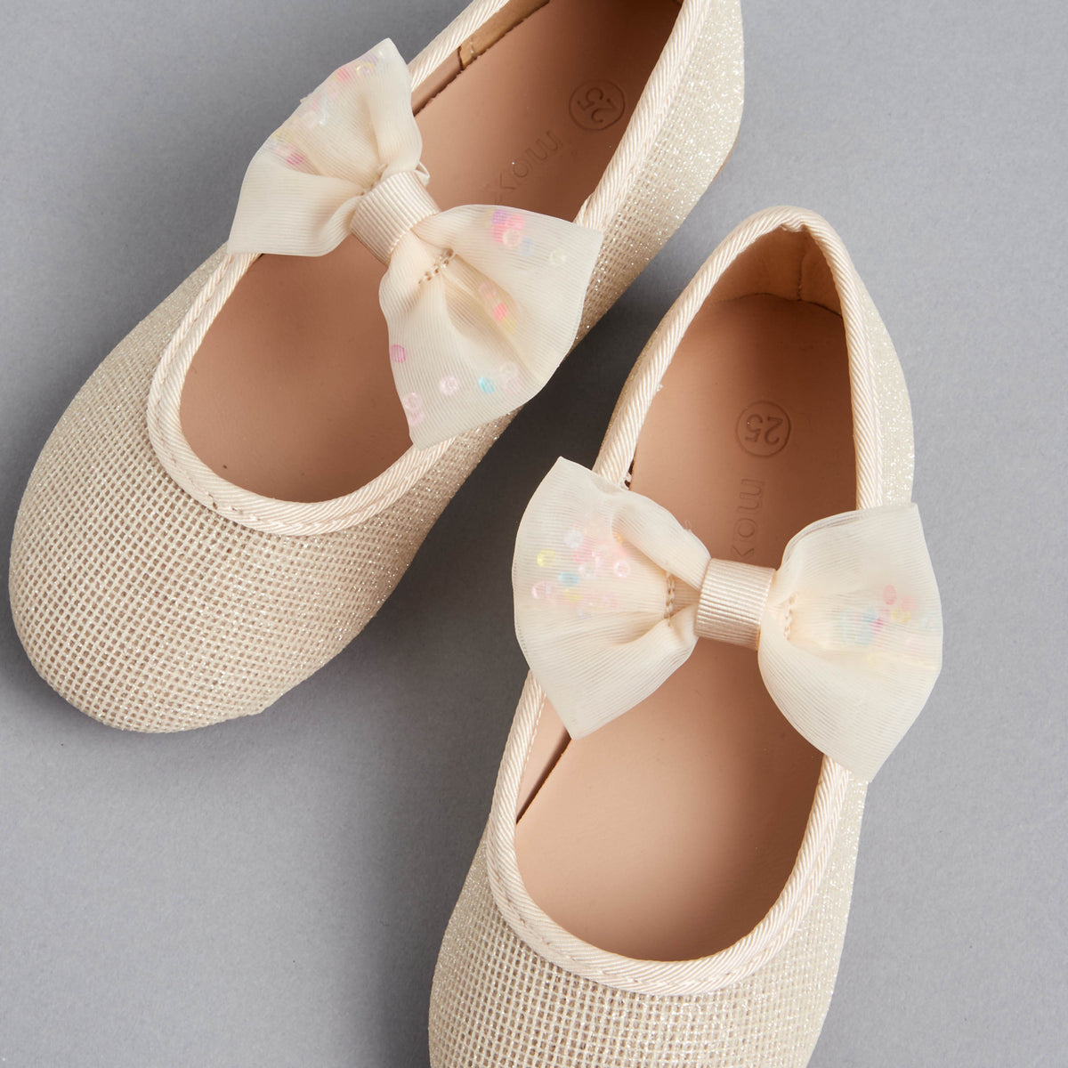 Bow Detail Ballerina Shoes