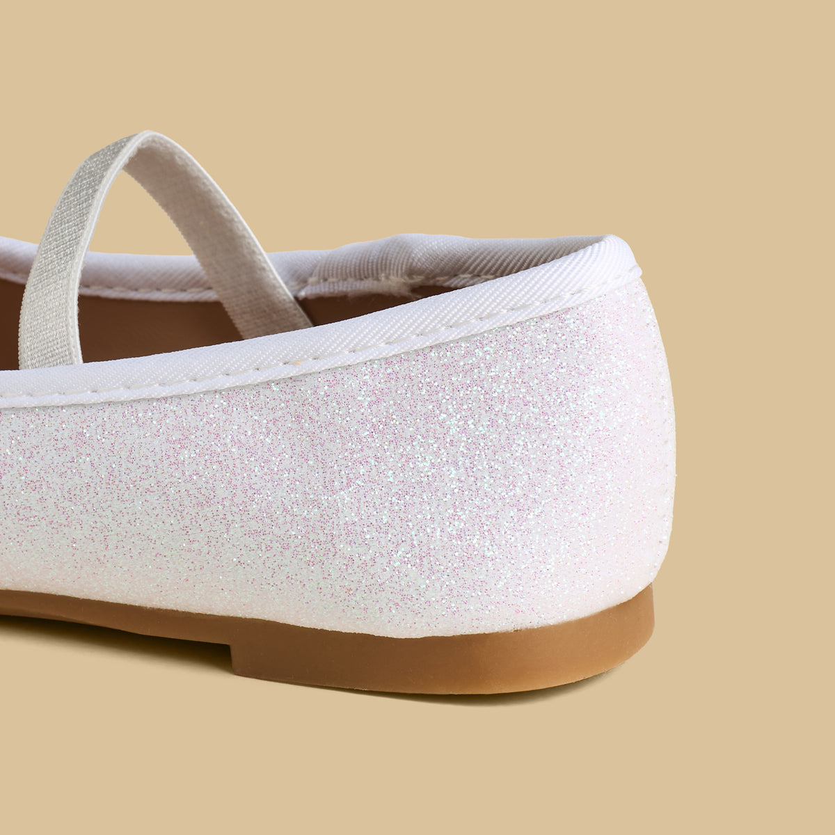 Floral Embellished Ballerina Shoes