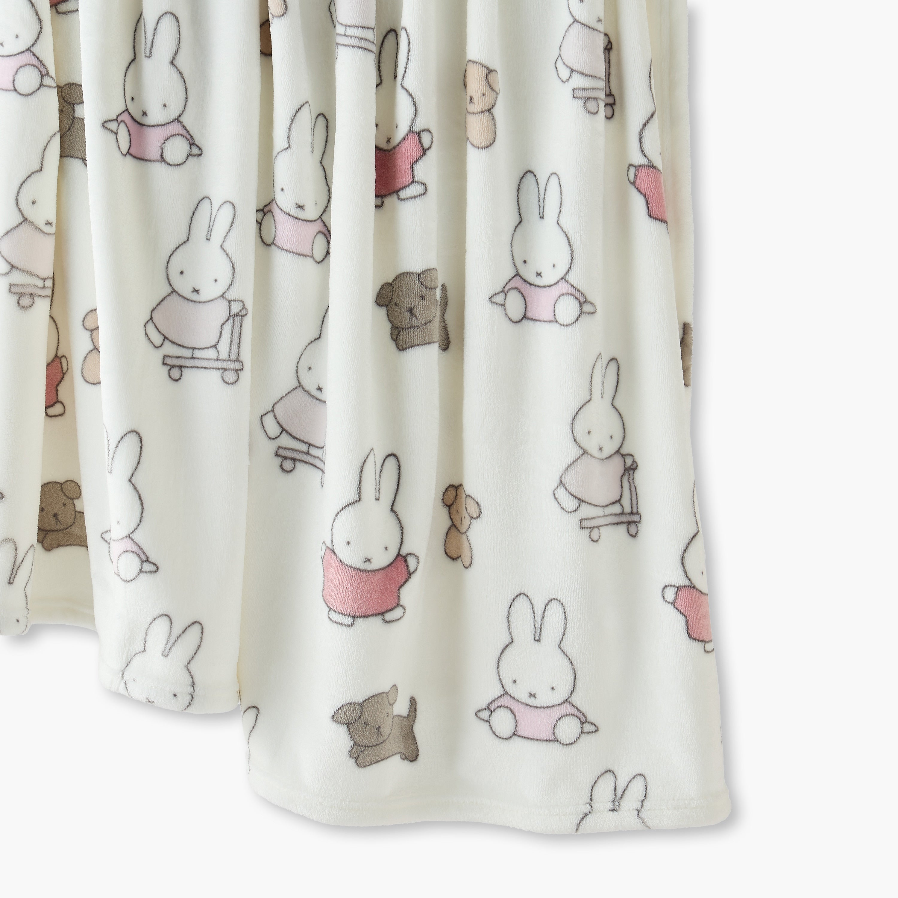 Miffy Raschel Blanket with Print, 150x200 cm