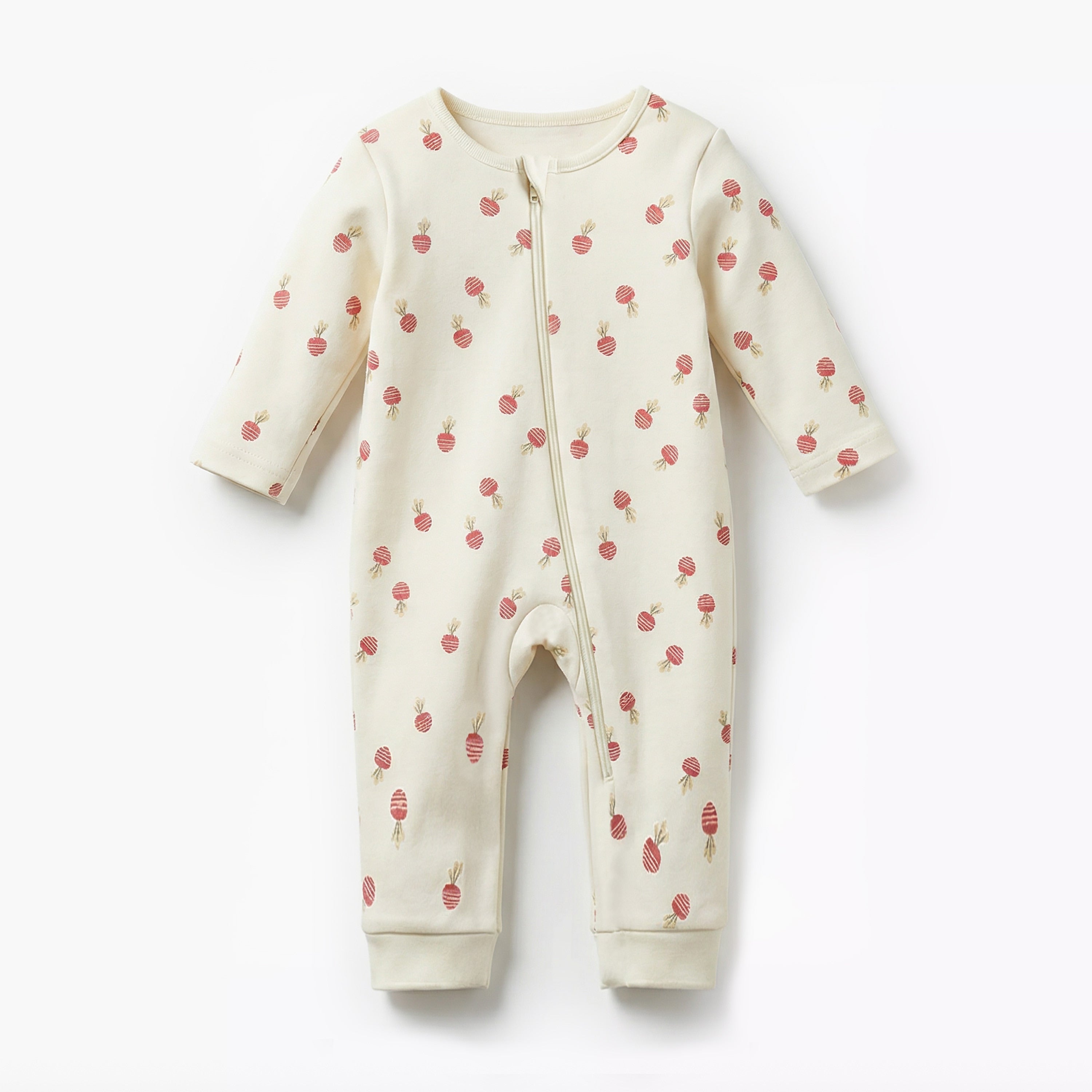 Pack of 3 Juniors Cotton Long Sleeves Sleepsuit with Printed Design