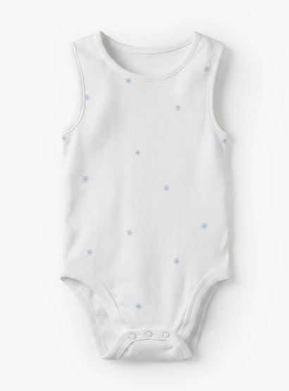 Pack of 5 Juniors Cotton Round Neck Sleeveless Bodysuit with Print-baby-girls-clothing-bodysuits-image-6