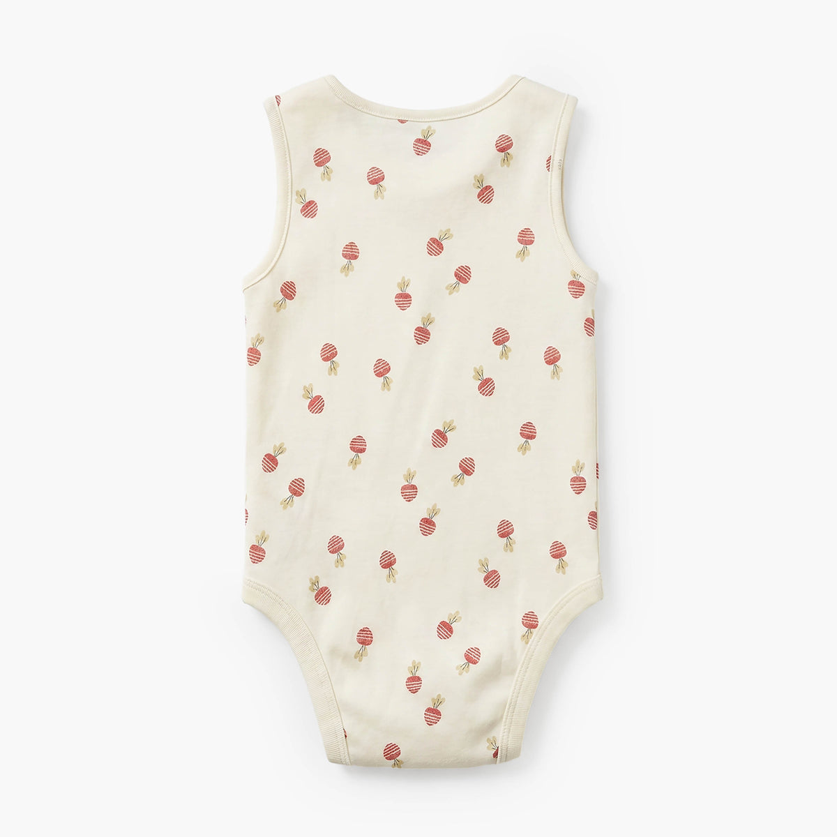 Pack of 5 Juniors Cotton Round Neck Sleeveless Bodysuit with Print